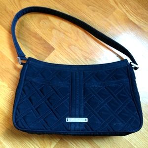 Vera Bradley Black Handbag - Like New!!